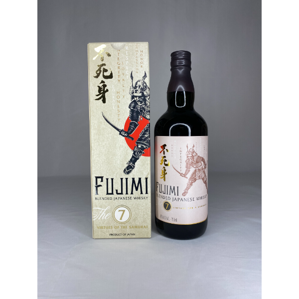 Fujimi whisky Blended Japanese 7 Virtues of Samurai