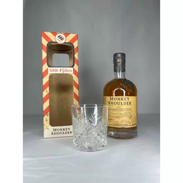 Monkey Shoulder 70cl with Glass