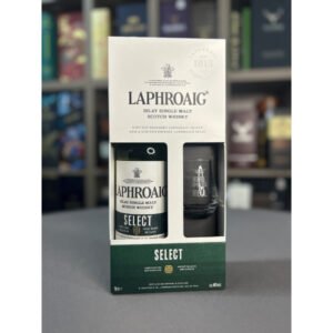 Laphroaig Select with glass