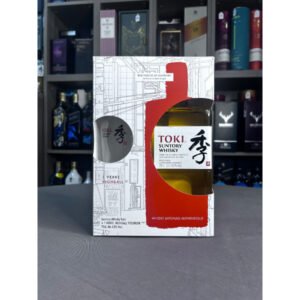 Suntory Toki with glasses